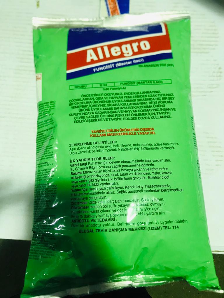 Allegro  / TÜRKİYƏ / Koruma Klor Alkalı / kq / 1.00 kq - thumbnail 1