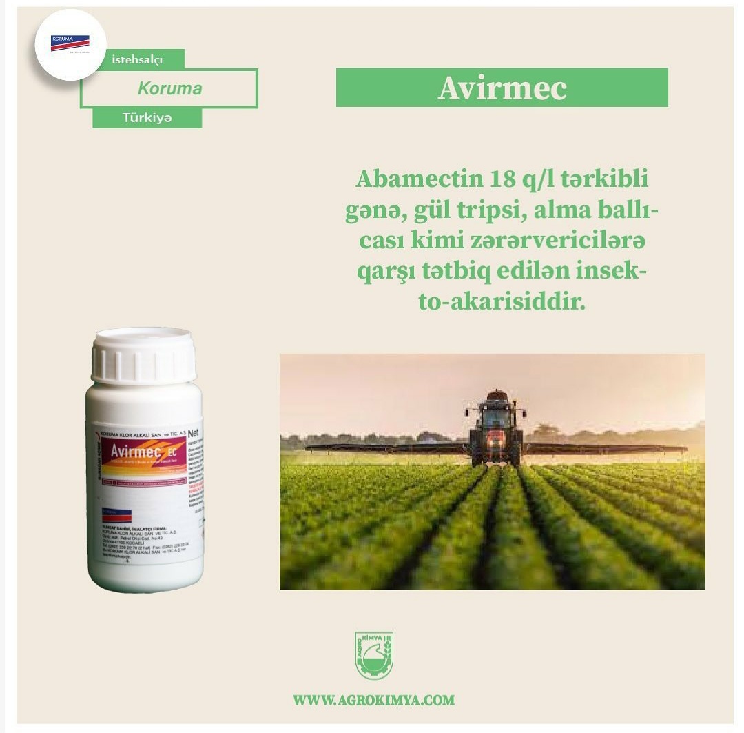 Avirmec EC / TÜRKİYƏ / KORUMA KLOR ALKALI / litr / 0.10 litr - thumbnail 1