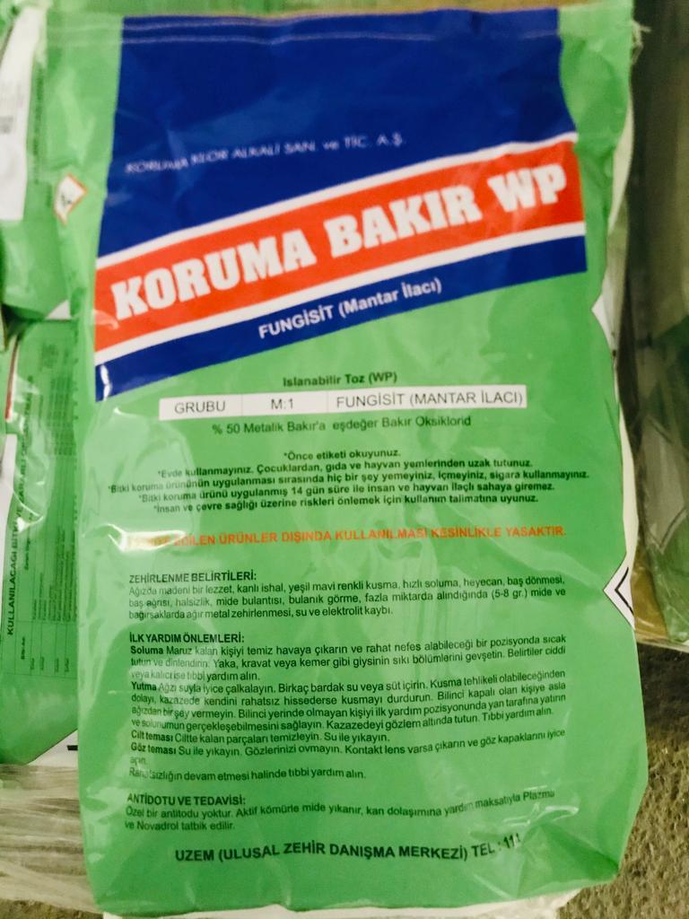 Koruma bakir 50 WP / TÜRKİYƏ / KORUMA KLOR ALKALI / kq / 10.00 kq - thumbnail 1