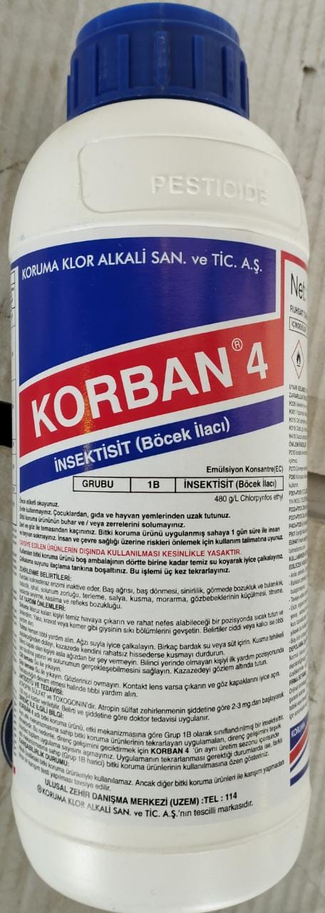Korban 4 EC / TÜRKİYƏ / KORUMA KLOR ALKALI / litr / 1.00 litr - thumbnail 1