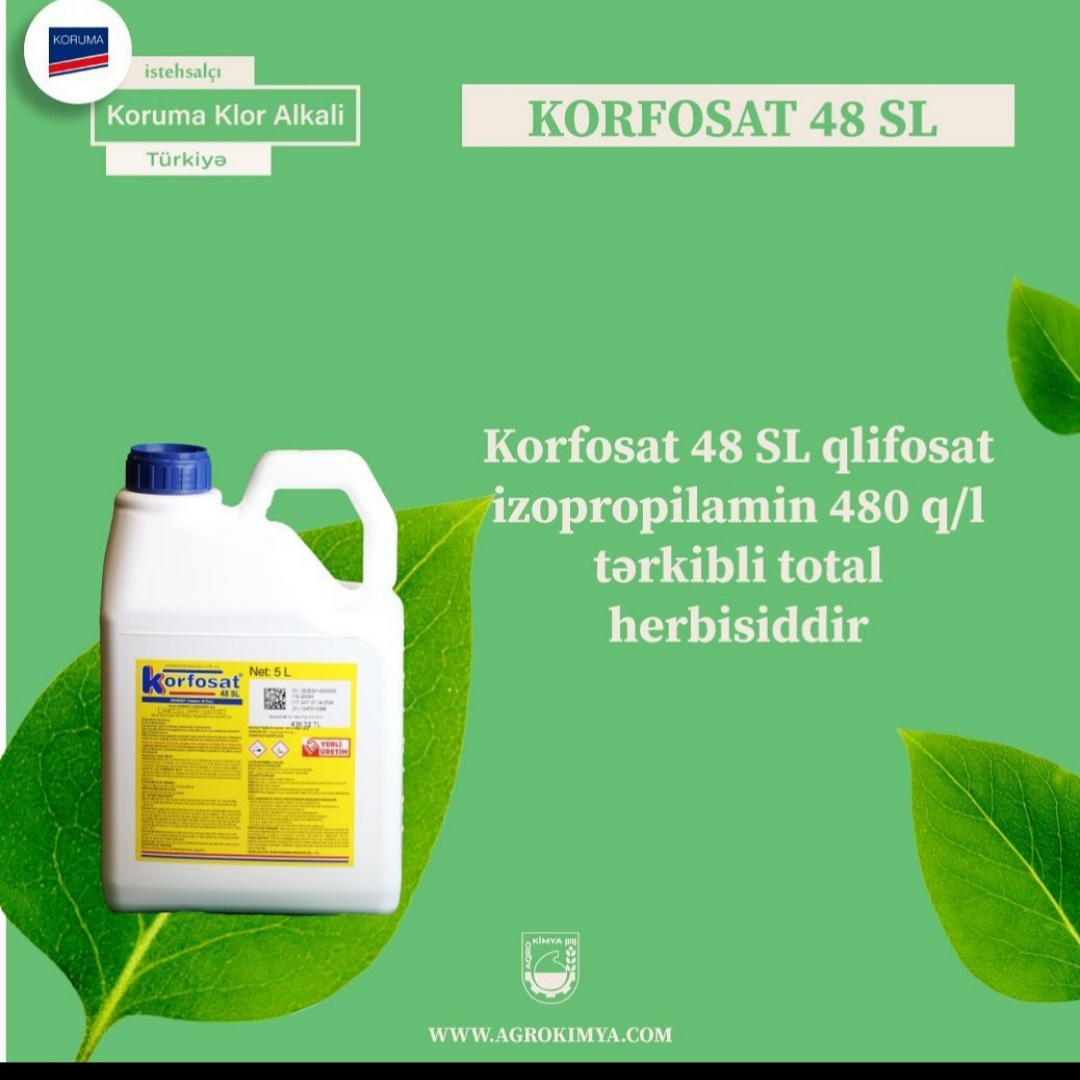 Korfosat 48 SL / TÜRKİYƏ / KORUMA KLOR ALKALI / litr / 5.00 litr - thumbnail 1