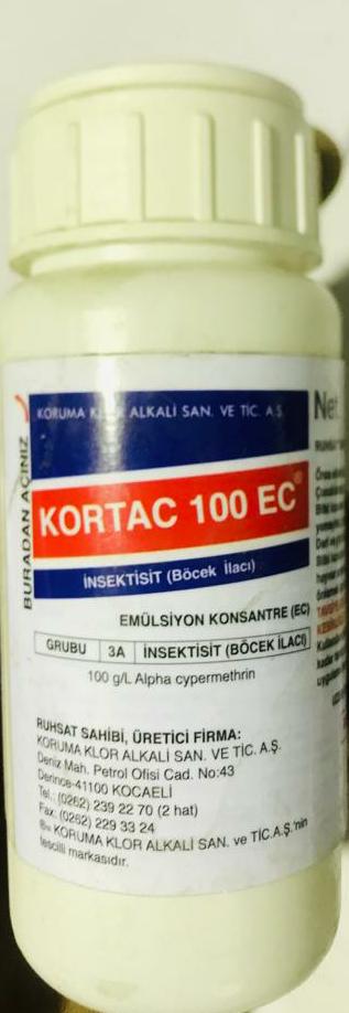 Kortac EC  / TÜRKİYƏ / KORUMA KLOR ALKALI / litr / 0.10 litr - thumbnail 1