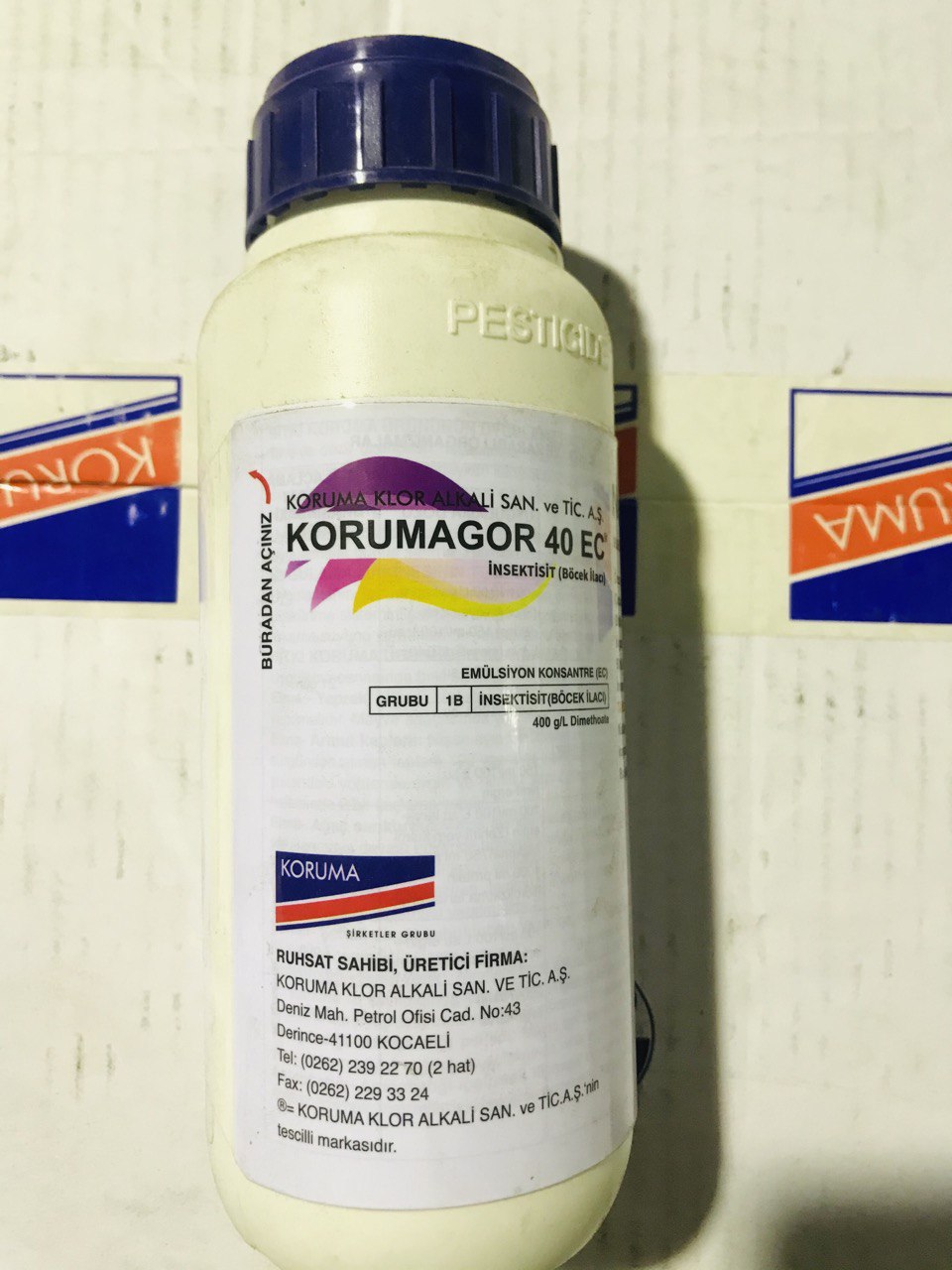 Korumagor 40 EC / TÜRKİYƏ / KORUMA KLOR ALKALI / litr / 0.50 litr - thumbnail 1