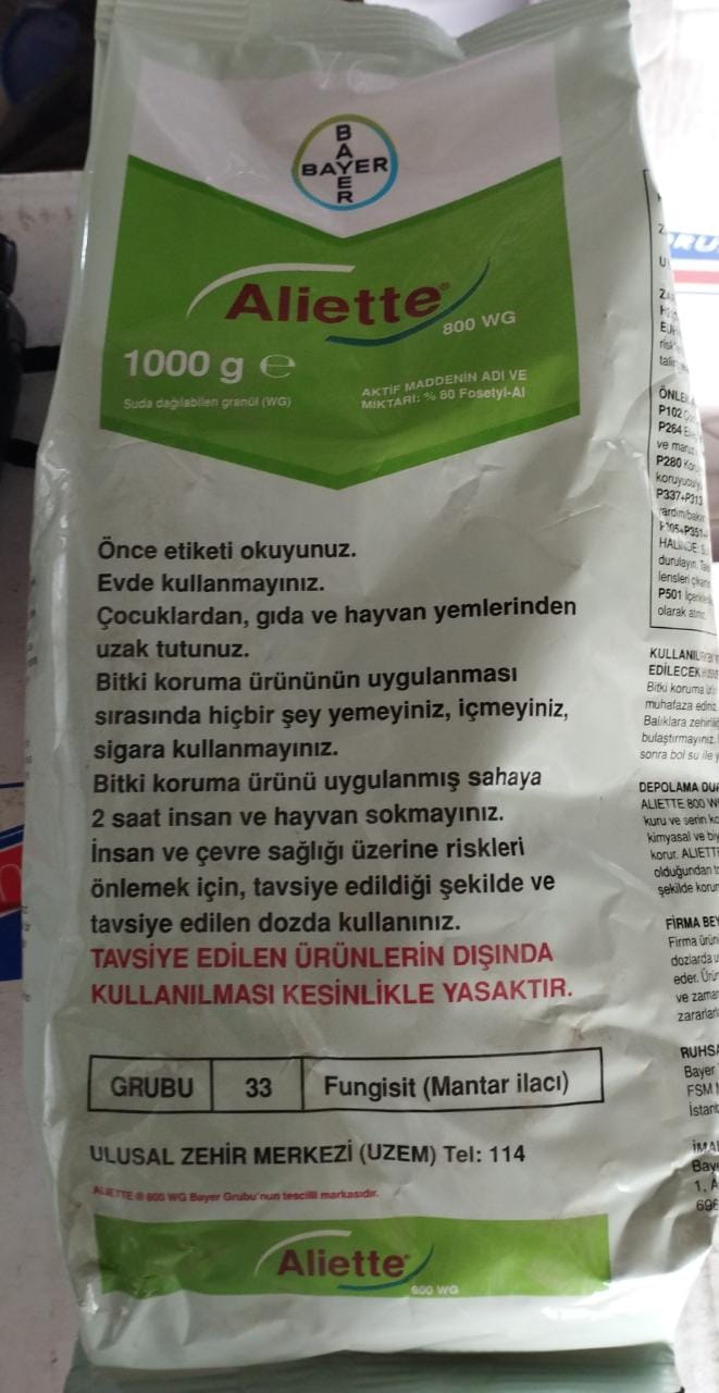 Aliette WG 80  / ALMANİYA / BAYER / kq / 1.00 kq - thumbnail 1