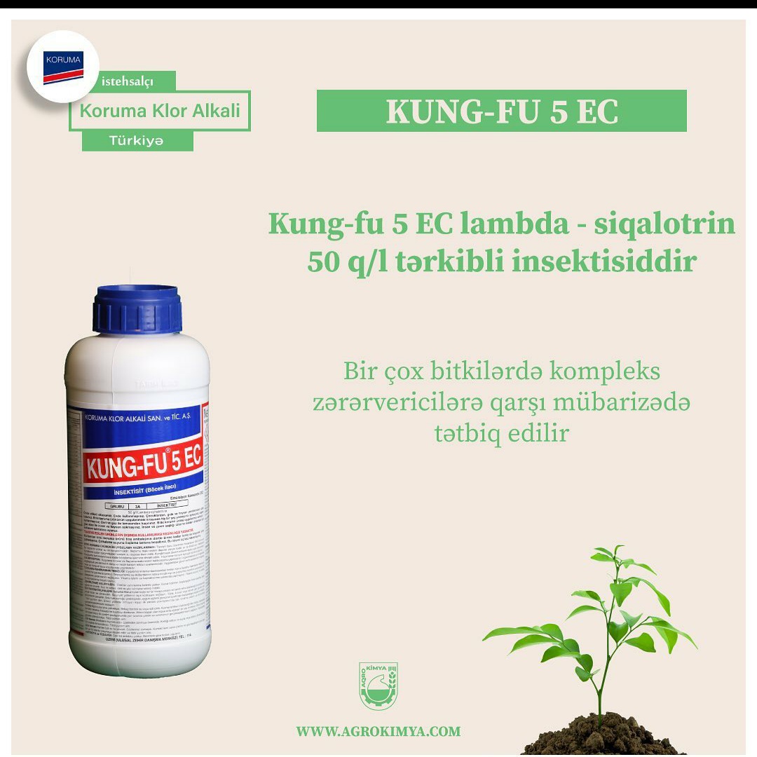 Kung-Fu   EC / TÜRKİYƏ / KORUMA KLOR ALKALI / litr / 0.25 litr - thumbnail 1