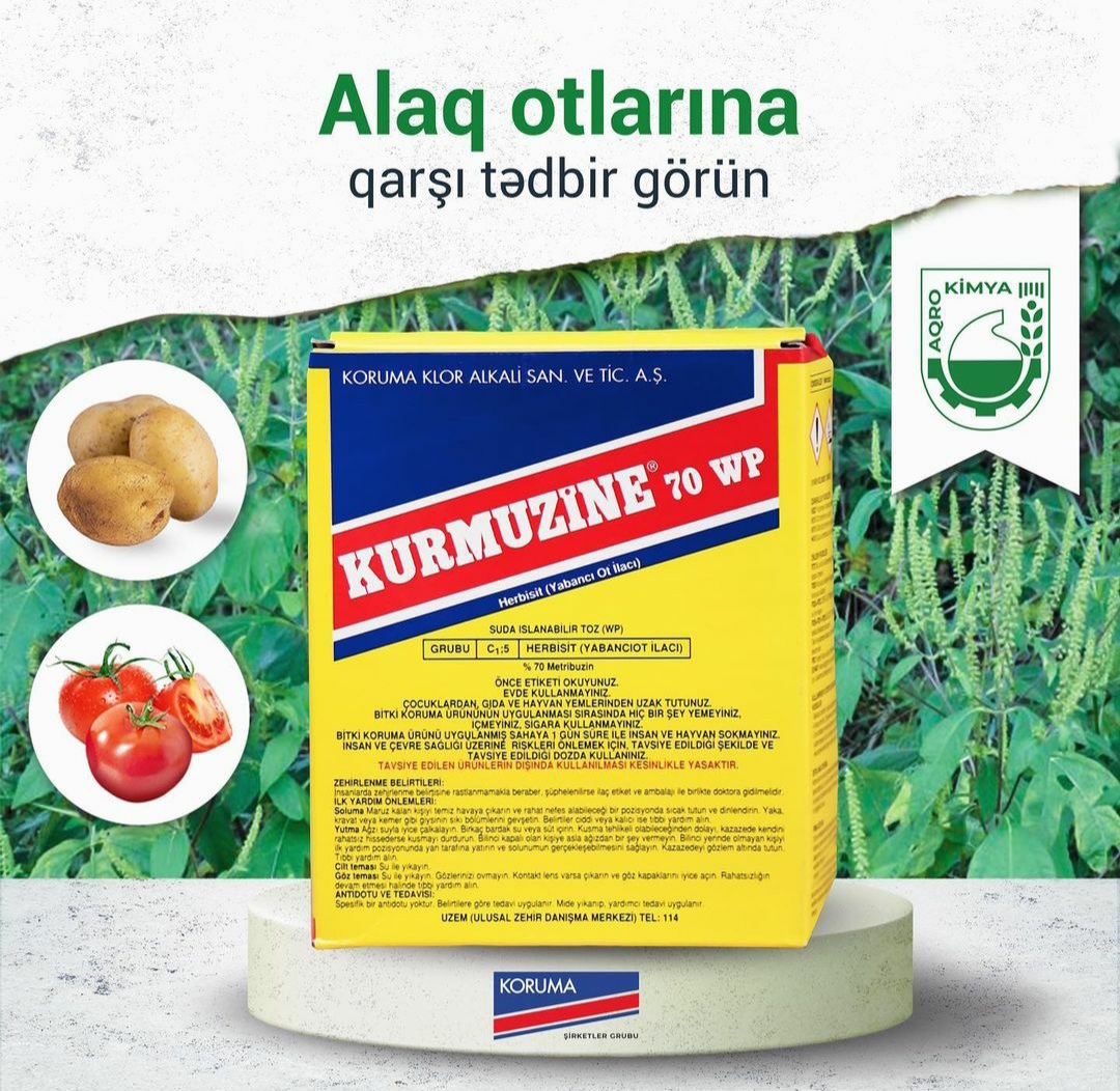 Kurmuzine 70 WP / TÜRKİYƏ / KORUMA KLOR ALKALI / kq / 0.50 kq - thumbnail 1