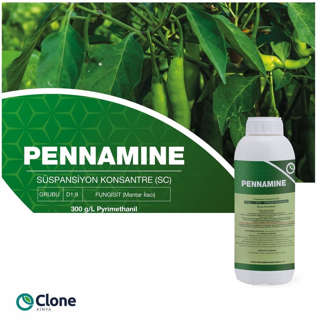Pennamine - "Clone Kimya Tarim Sanayi Ve Tic. Ltd. Şti" - Türkiyə / CLONE KIMYA / 1 litr