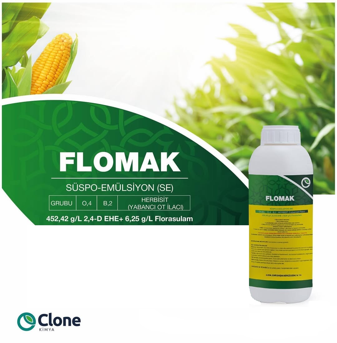 Flomak - “Clone Kimya Tarım San. Ve Tic. Ltd. Şti.” -Türkiyə  / CLONE KIMYA / 5 litr