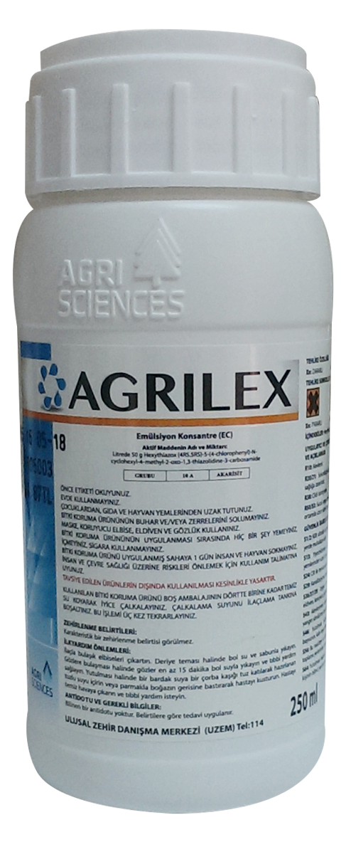 Agrilex-Türkiyə Respublikasının "Agri Sciences Tarım ve İlaç Ürünleri San.ve  Tic.Ltd .Şti" / 0.5 litr