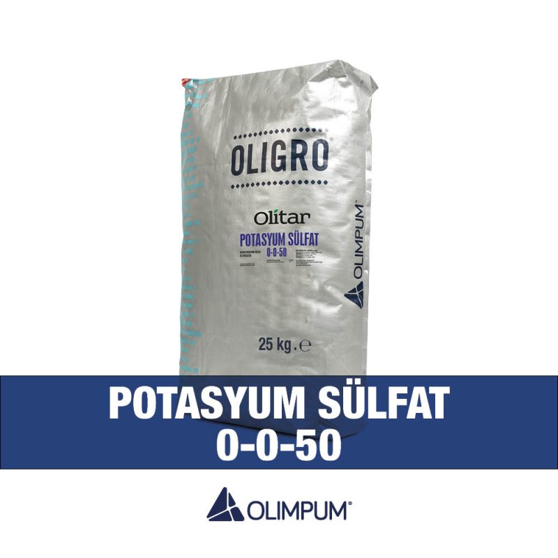 Olitar Potasyum Sulfat - "Olimpum Dış Ticaret Pazarlama LTD." - Türkiyə / 25 kq