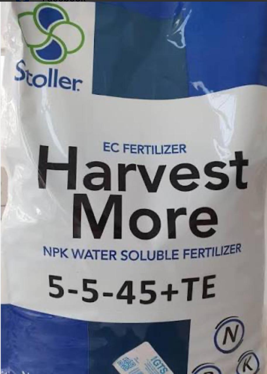 Harvest more 5-5-45+TE-Stoller Turkey Organik Tarim San. Tic. A.Ş / 2.5 kq