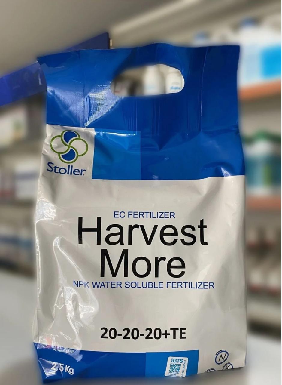Harvest more 20-20-20+TE-Stoller Turkey Organik Tarim San. Tic. A.Ş / 2.5 kq
