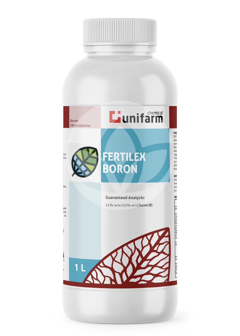 Fertilex Boron-Türkiyə Republikasının "Unifarm Chemical Tarım Sanayi Ve Tic.Ltd.Şti" / 1 litr
