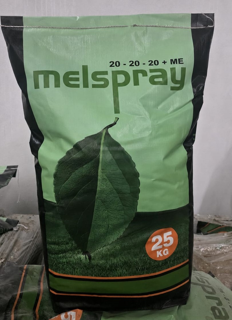 Melspray 20-20-20+ME - “Ekin Tarım TİC. LTD. ŞTİ” – Türkiyə / Melspray 20-20-20+ME / 25 kq