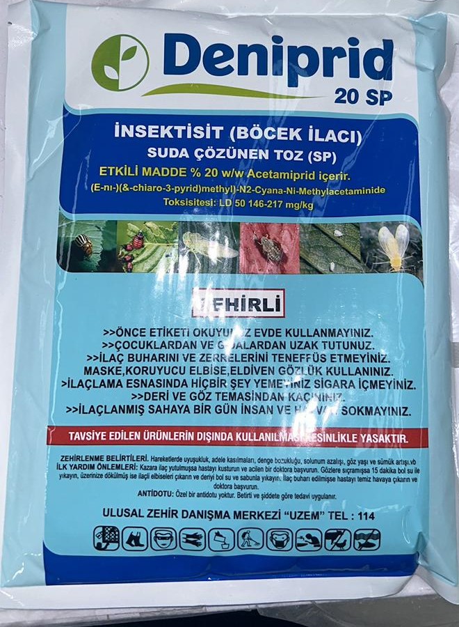 Deniprid 20 SP-“Evergreen Agrochem.Ltd”-Çin / Deniprid 20SP 1kq / 1 kq