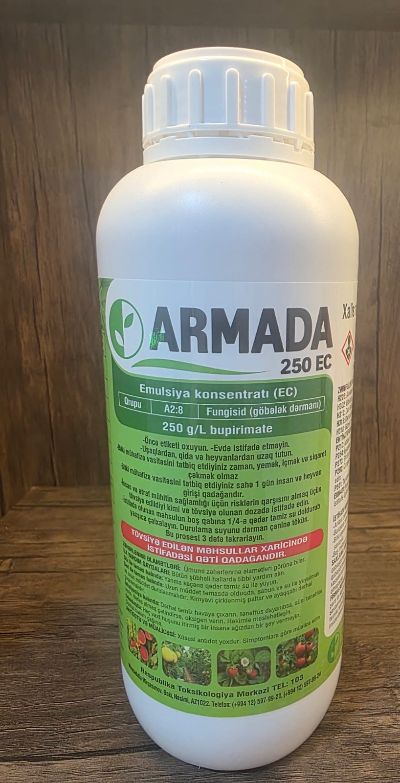 Armada 250 EC - Evergreen Agrochemical CO. LTD - Çin Xalq Respublikası / Armada 250EC 1L / 1 litr