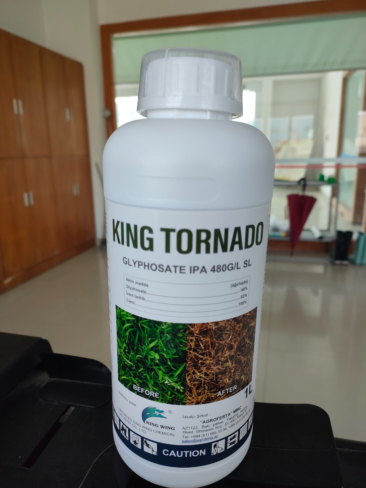 King Tornado-"Shenzhen King Wing Chemical"-Çin / King Wing 2026 / 0.5 litr