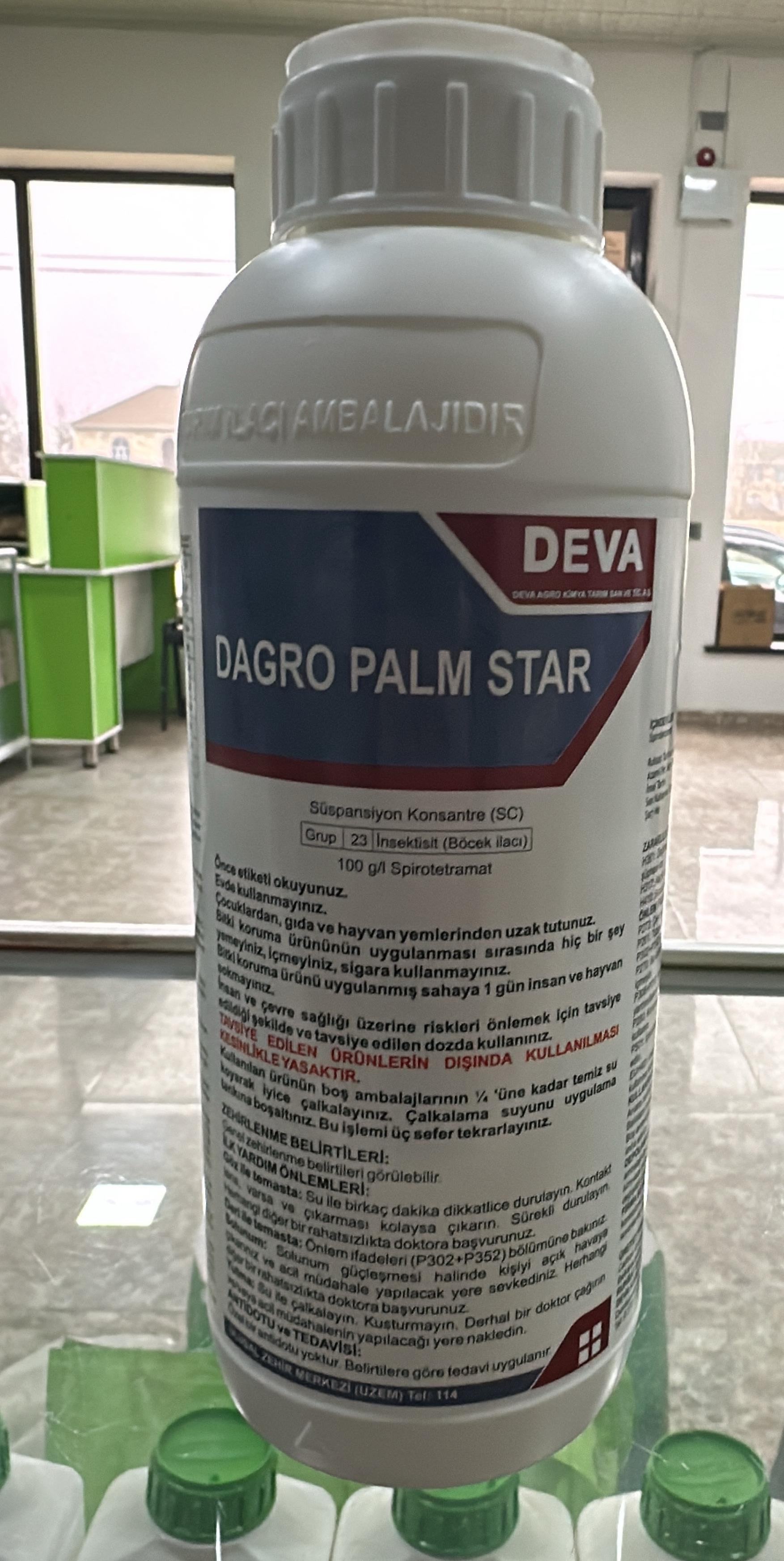 Dagro Palm Star-Türkiyə Respublikasının "Deva Agro Kimya Tarim San. Ve Tic. A.Ş " / 1 litr