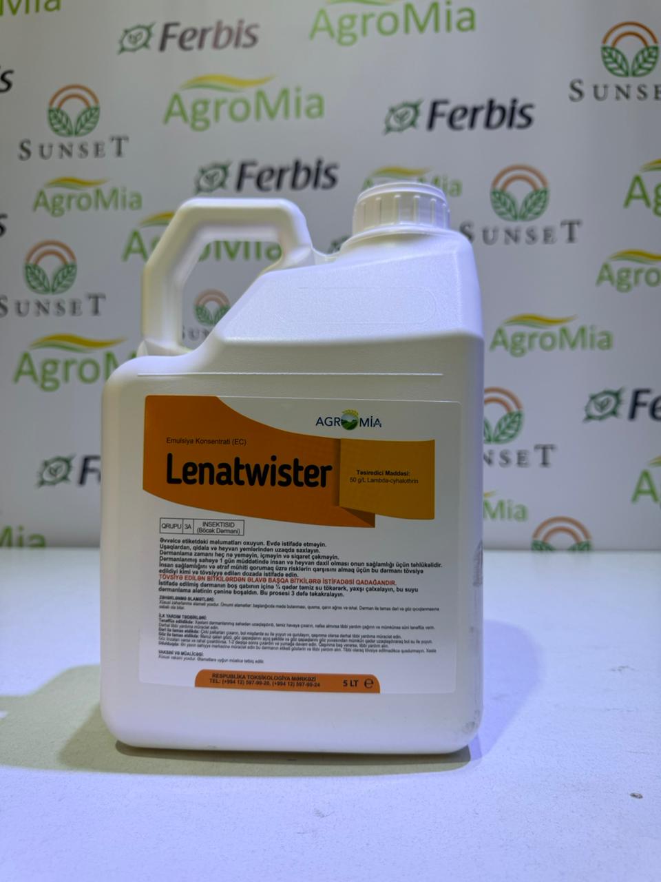 Lenatwister(Insektisid)-Türkiyə Respublikasının"Agromia Kimya Tarım Ürünleri" / Agromia Kİmya A.Ş. / 1 litr