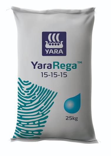 Yara Rega 15-15-15 (15-7-3) - "Yara Suomi Oy" - Finlandiya  / qranul / 1 kq